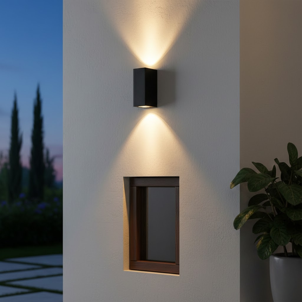 Waterproof LED Outdoor Wall Lamp - Strong Metal Exterior Light