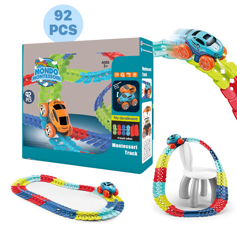 Fun Childrens Racing Car Track Set - Luxicro