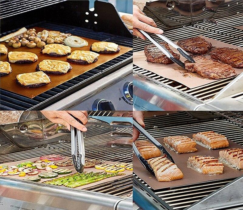 Easy Clean Grill Cooking Mat