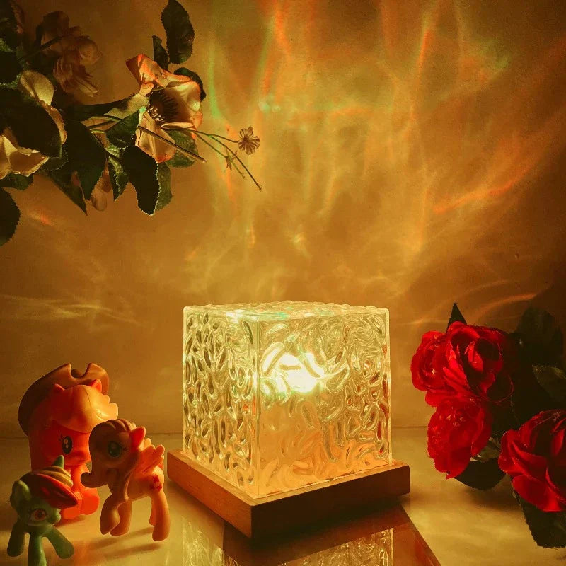 Colorful LED Mood Lamp with 16 Color Options - Luxicro