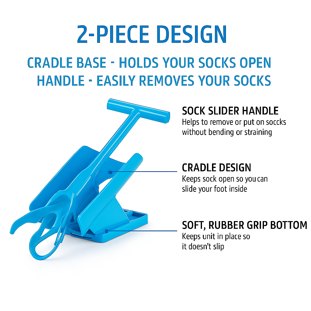 Simple Sock Aid for Daily Living