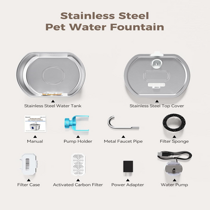 Easy Clean Pet Water Dispenser Fountain