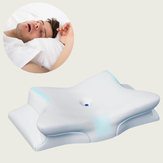 Contour Memory Foam Pillow for Better Sleep Support - Luxicro