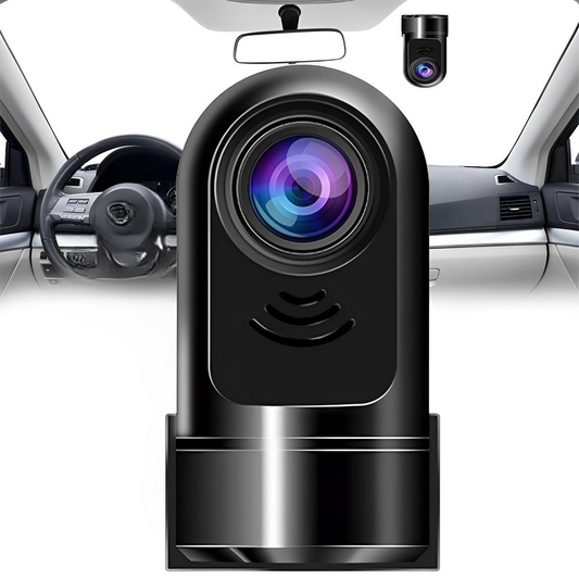 Compact WiFi Car Camera with GPS and Voice Assist - Luxicro