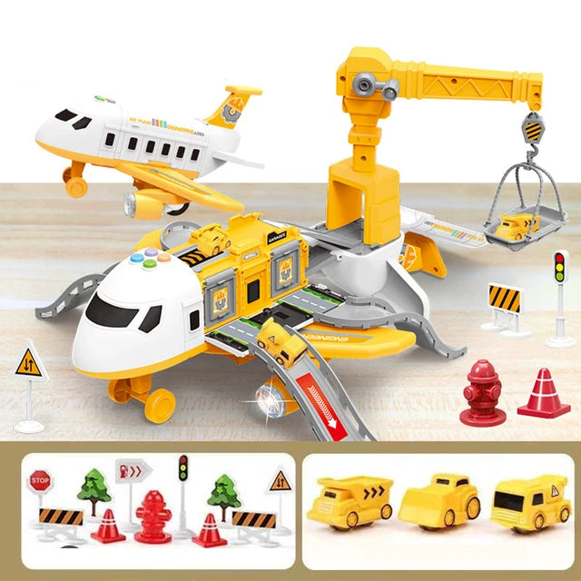 Fun Remote Control Airplane Toy Set - Luxicro