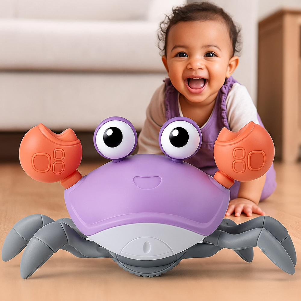 Vibrant Sea Animal Musical Baby Toy with Lights