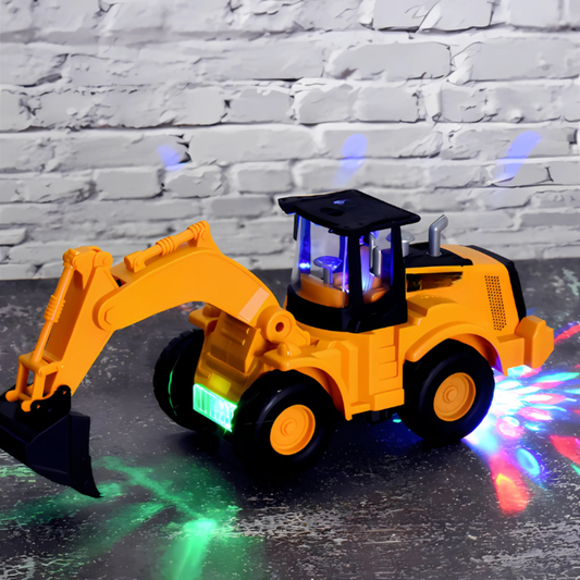Cool Toy Truck with Flashing Lights and Music - Luxicro