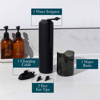 Easy Ear Cleaner with Soft Triple Spray