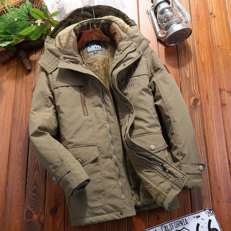 Warm Insulated Fleece Coat