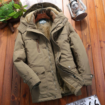 Warm Insulated Fleece Coat