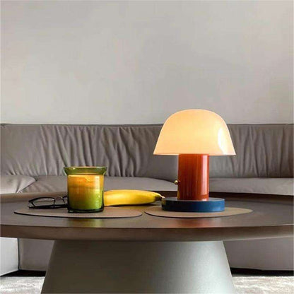 Soft Light Wooden Table Lamp
