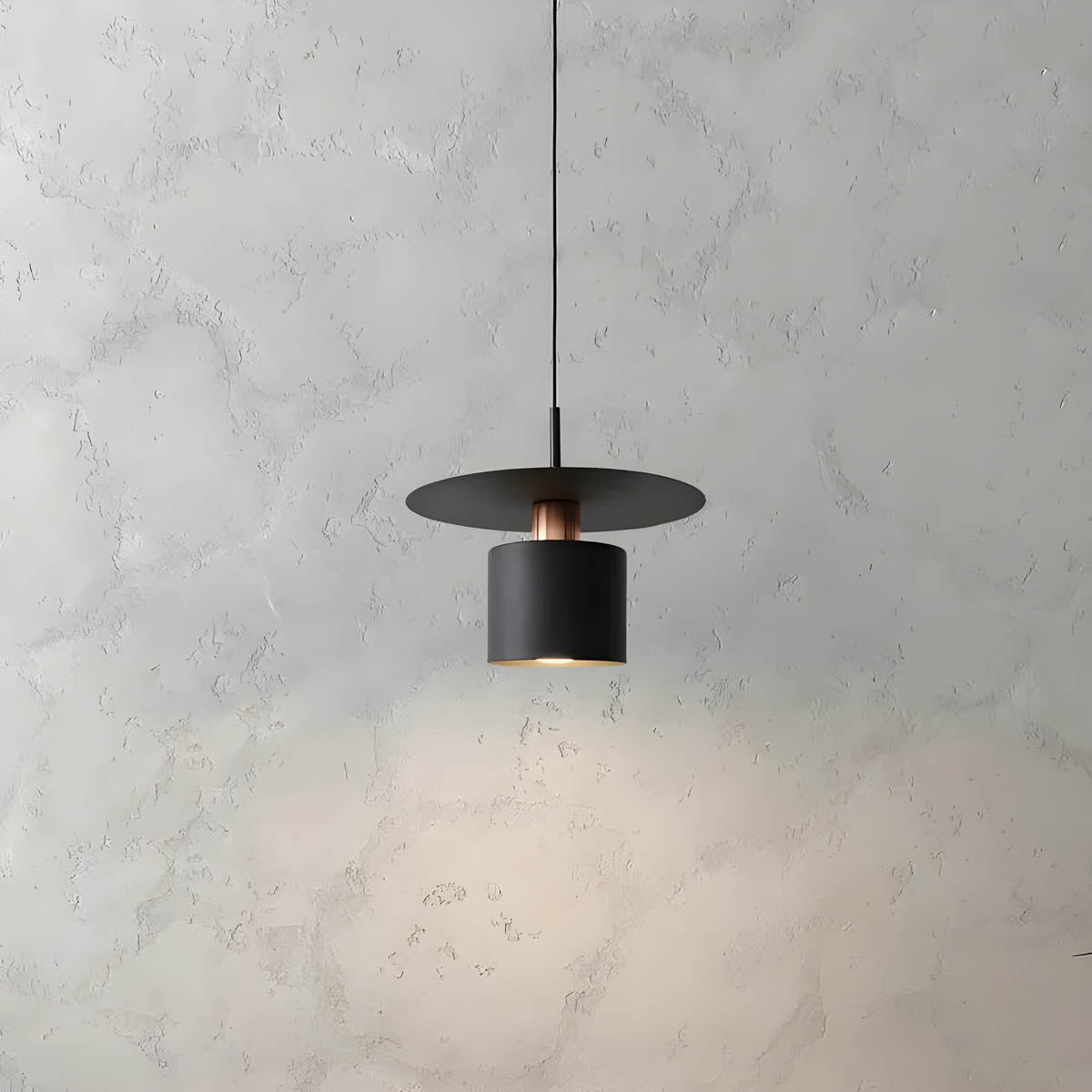 Modern Pendant Light with Slim Design and Warm Glow