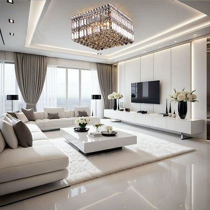 Luxurious Green Crystal Lighting Fixtures