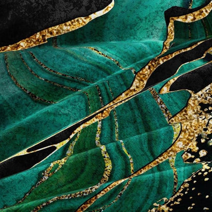 Elegant Green Luxury Bedding Set