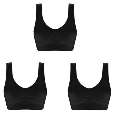 Supportive 3 Pack Wireless Lift Bras