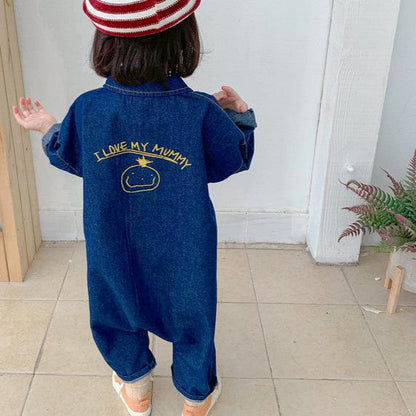 Comfortable Baby Romper Suit Light Blue Beige - Luxicro