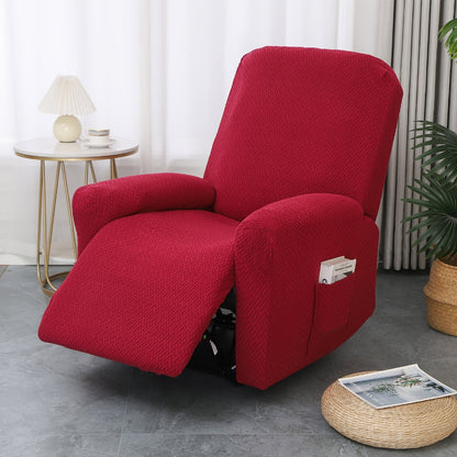 Soft Recliner Cover with Storage Pockets