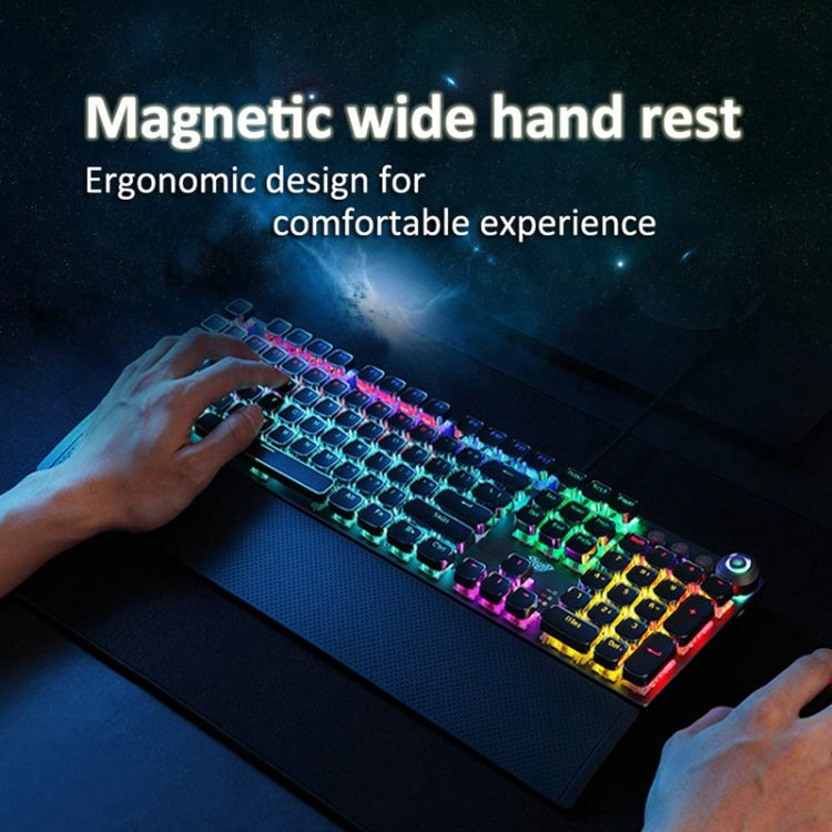 Pro Gaming Keyboard with Durable Metal Keys