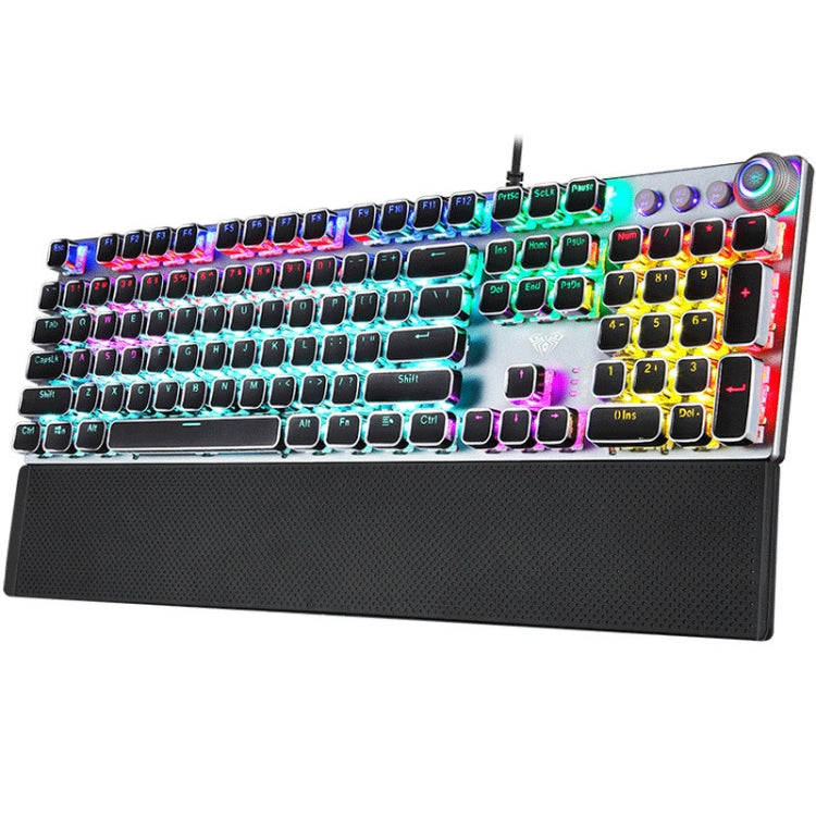 Pro Gaming Keyboard with Durable Metal Keys