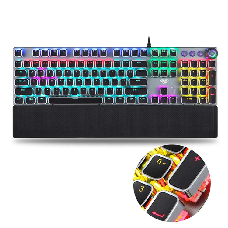 Pro Gaming Keyboard with Durable Metal Keys