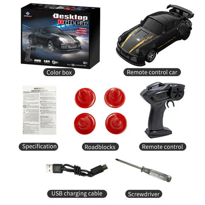 Fast RC Drift Car with Precise Wireless Controller