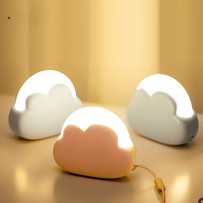 Gentle Bedside Table Lamp - Warm Soft LED Light - Luxicro