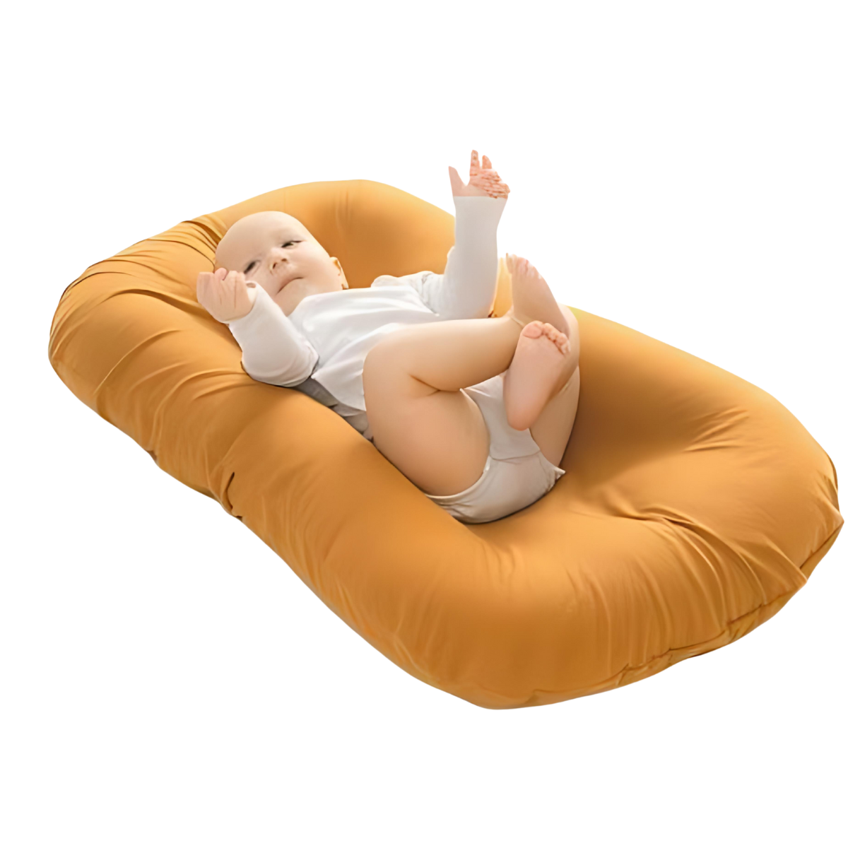 Cozy Baby Lounger - Large Soft Cotton Nest Bed