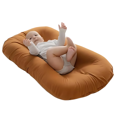 Cozy Baby Lounger - Large Soft Cotton Nest Bed