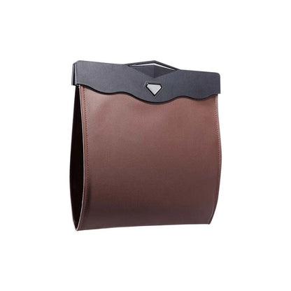 Premium Car Trash Bin - Compact Auto Garbage Container