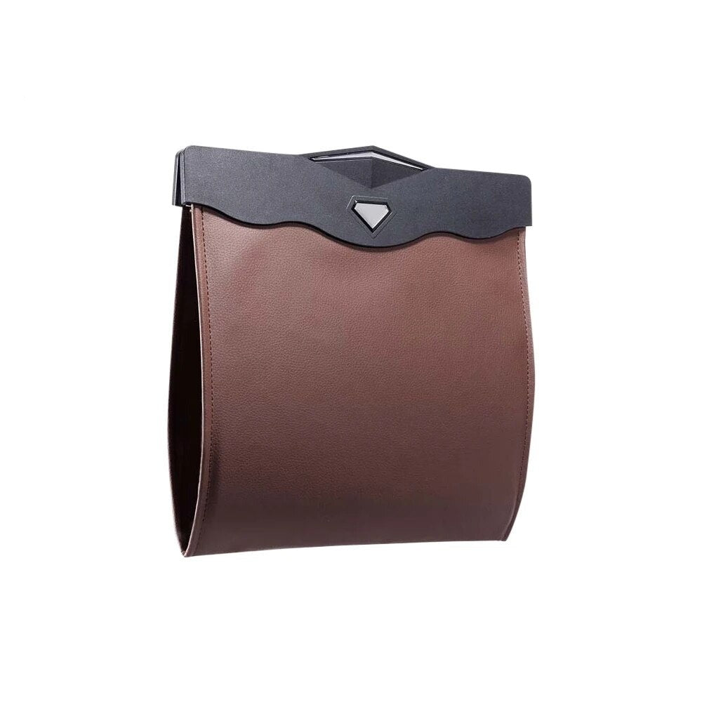 Small Car Trash Can - Portable Auto Garbage Bag