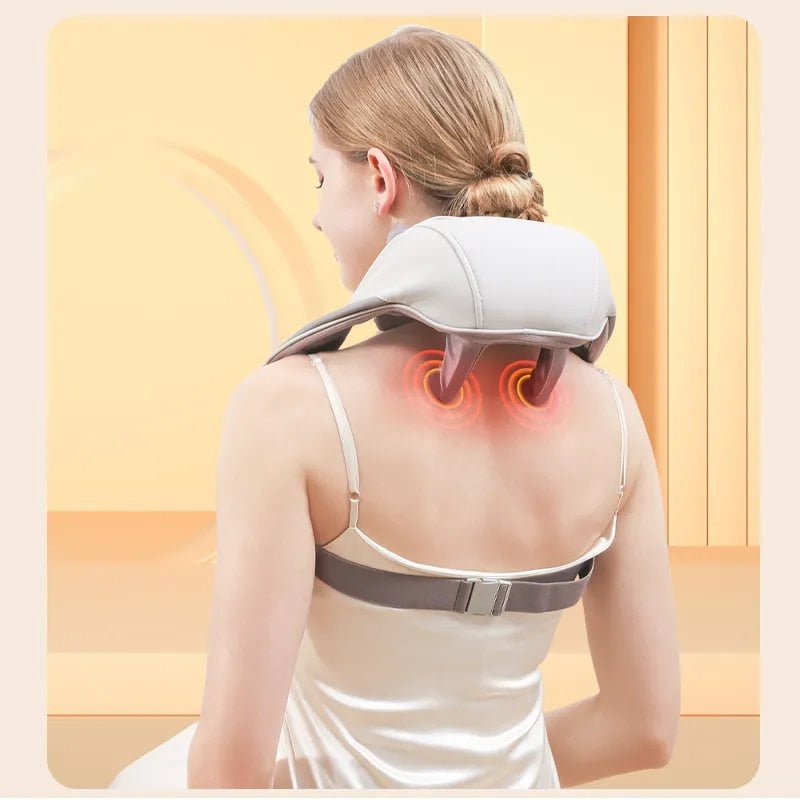 Heated Neck and Back Pain Relief Wrap