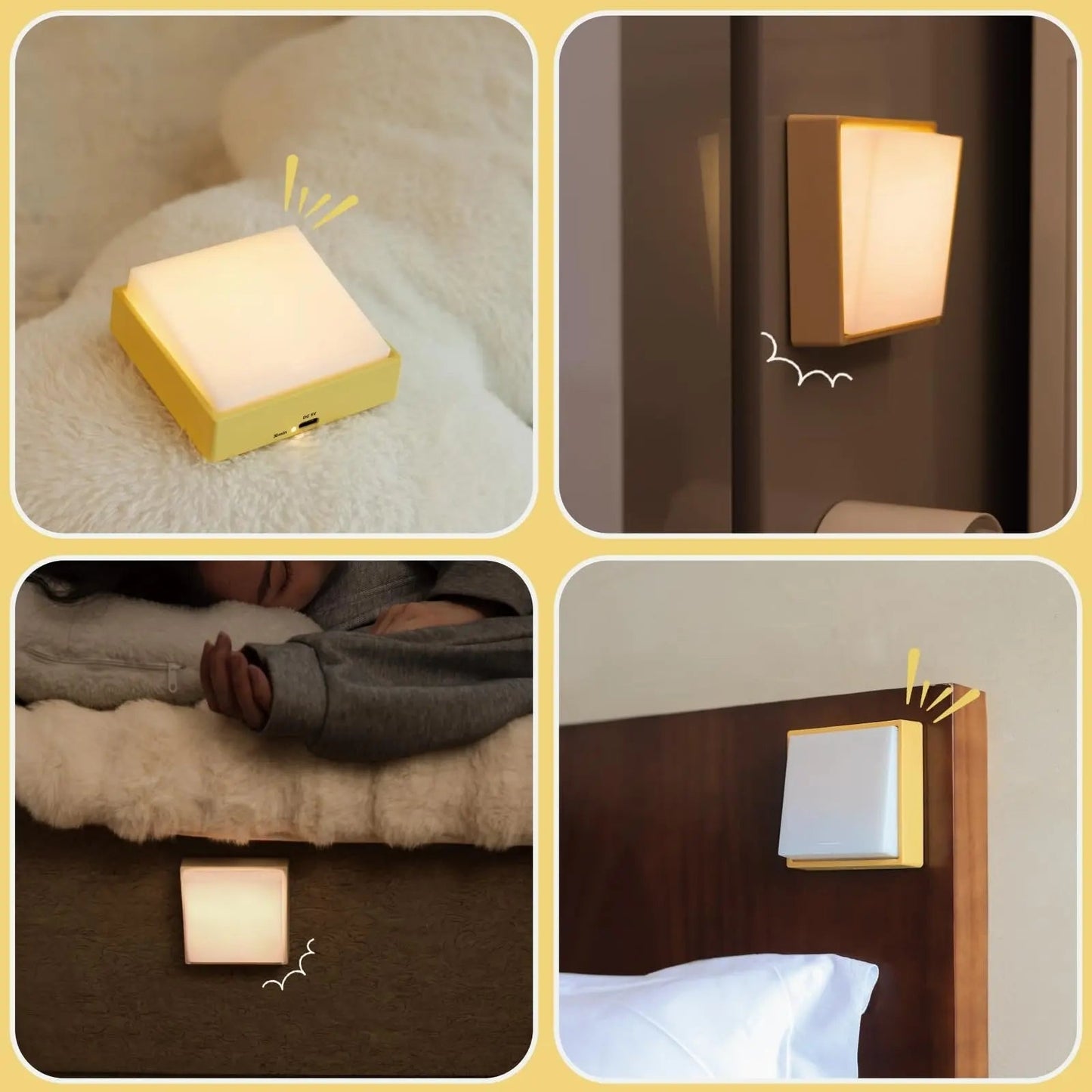 Portable Rechargeable LED Night Lamp