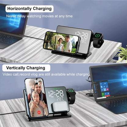 Fast Charging Dock for iPhone, Watch, AirPods