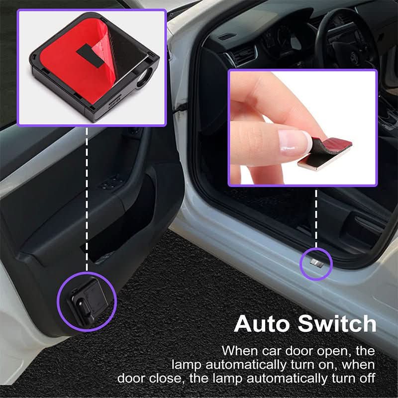 Customizable Wireless Car Door LED Light