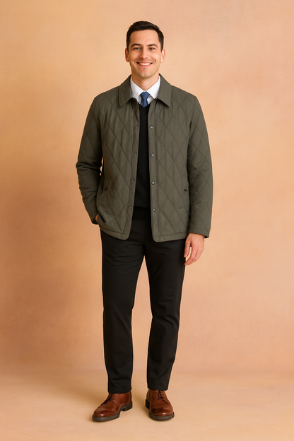 Warm Waterproof Men's Winter Coat - Luxicro