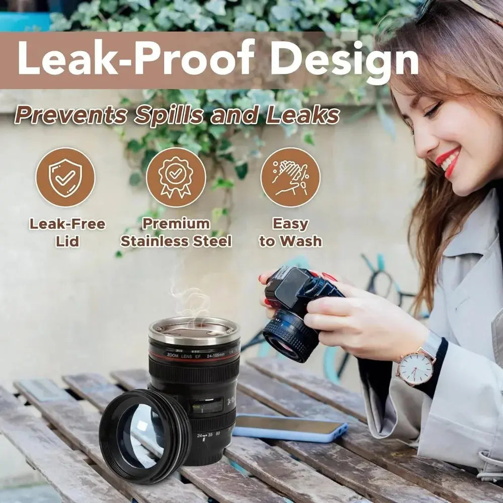 Warm Camera Lens Coffee Mug