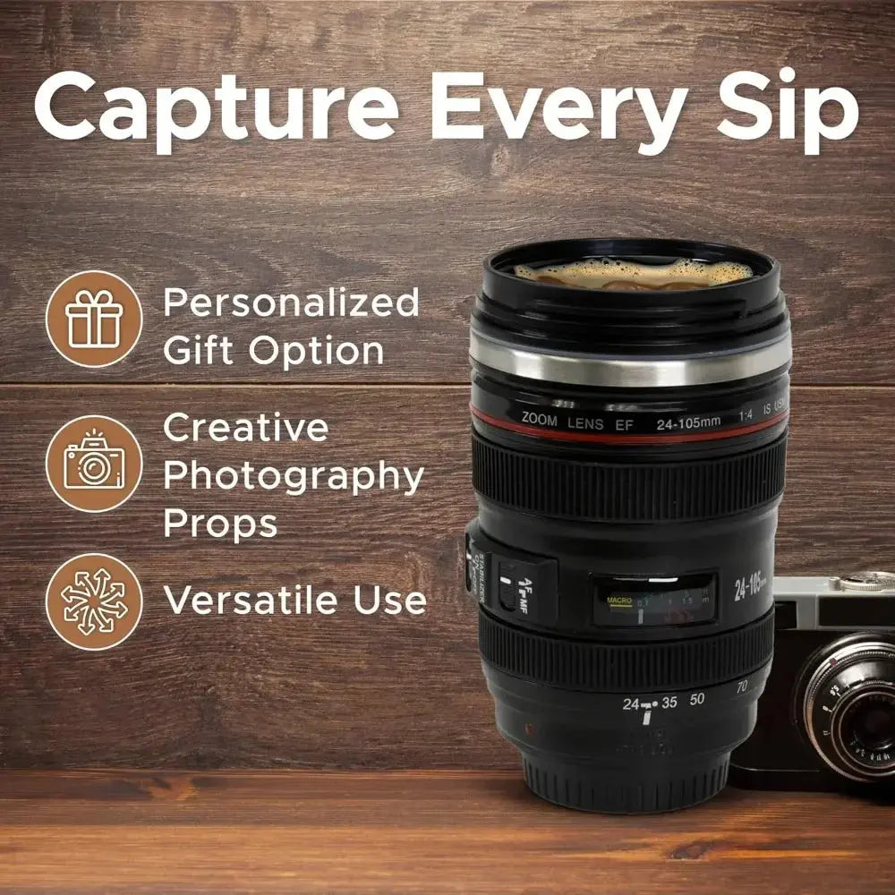 Warm Camera Lens Coffee Mug