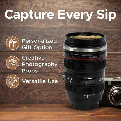 Warm Camera Lens Coffee Mug