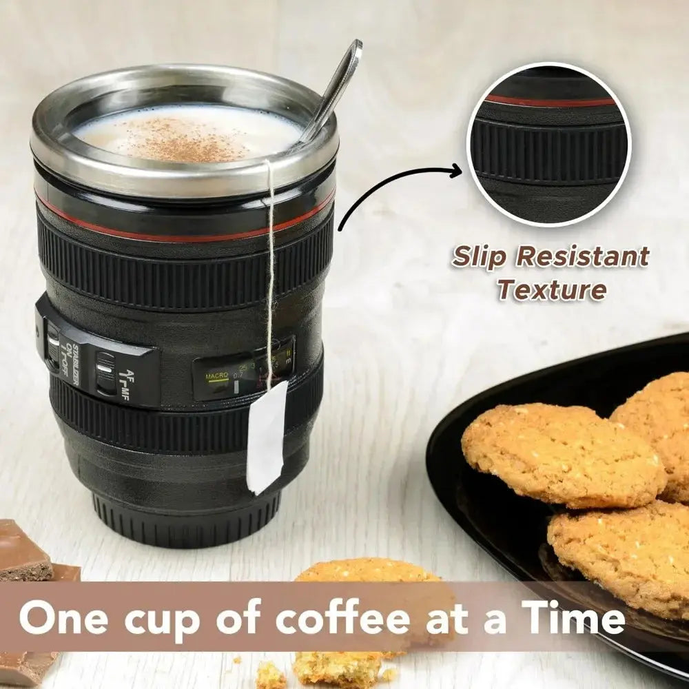 Warm Camera Lens Coffee Mug