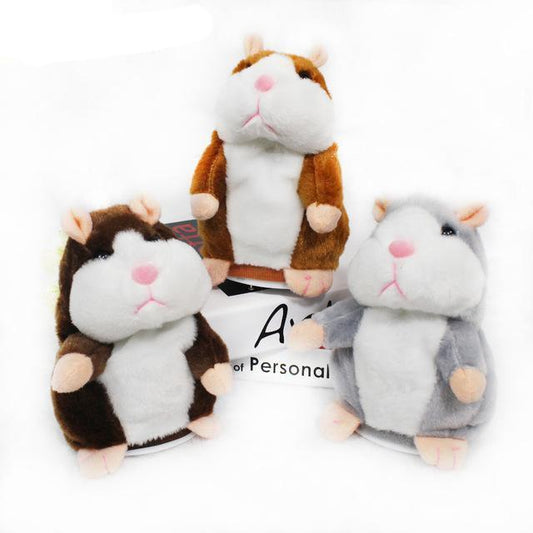 Cute Talking Hamster Plush Toy Figure - Luxicro