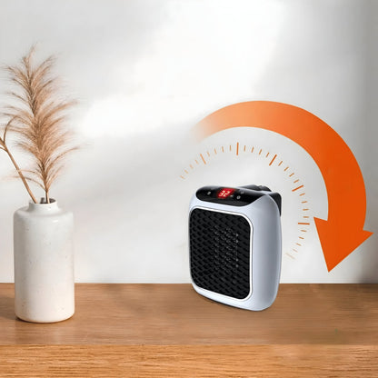 Space Saving Digital Wall Heater with Thermostat