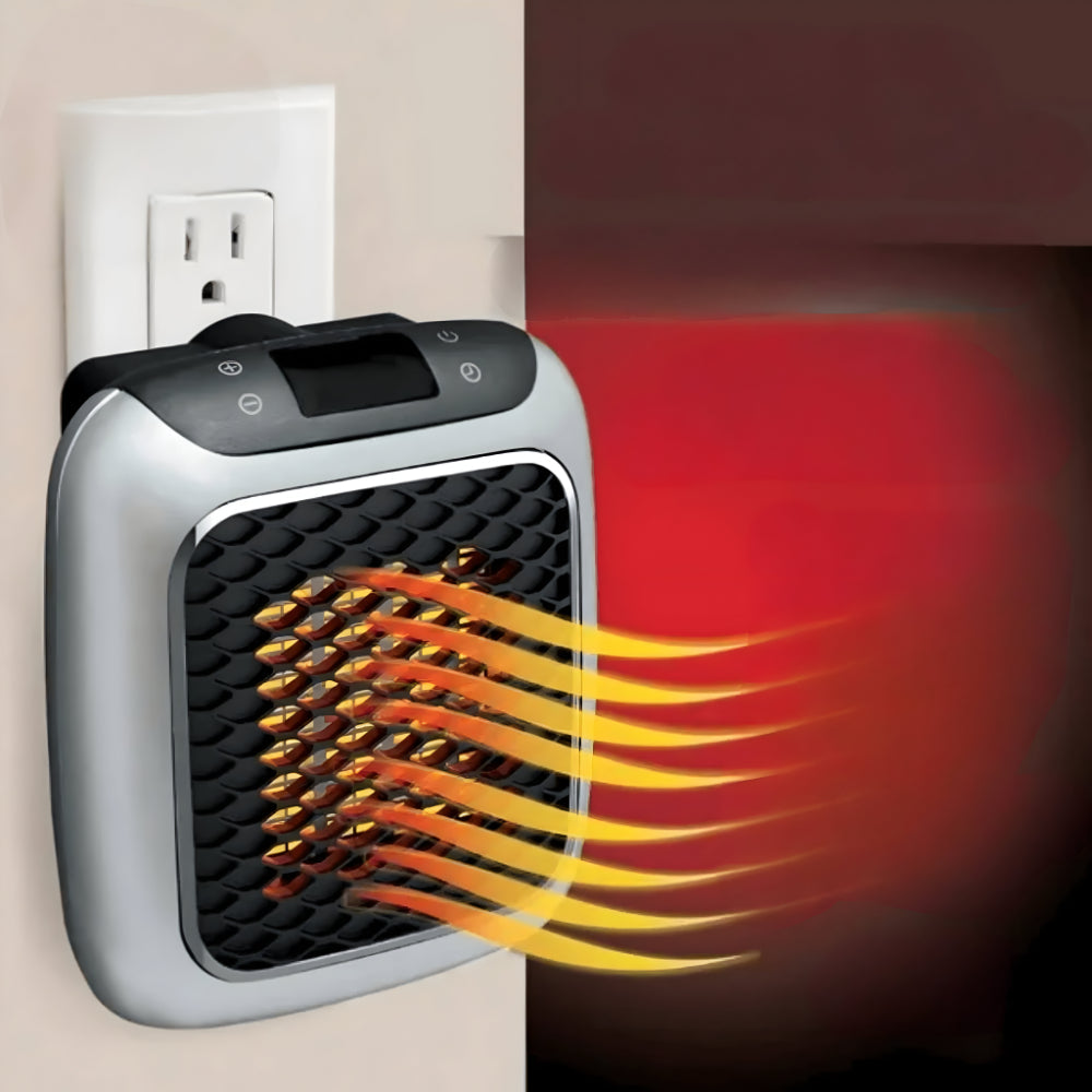 Space Saving Digital Wall Heater with Thermostat