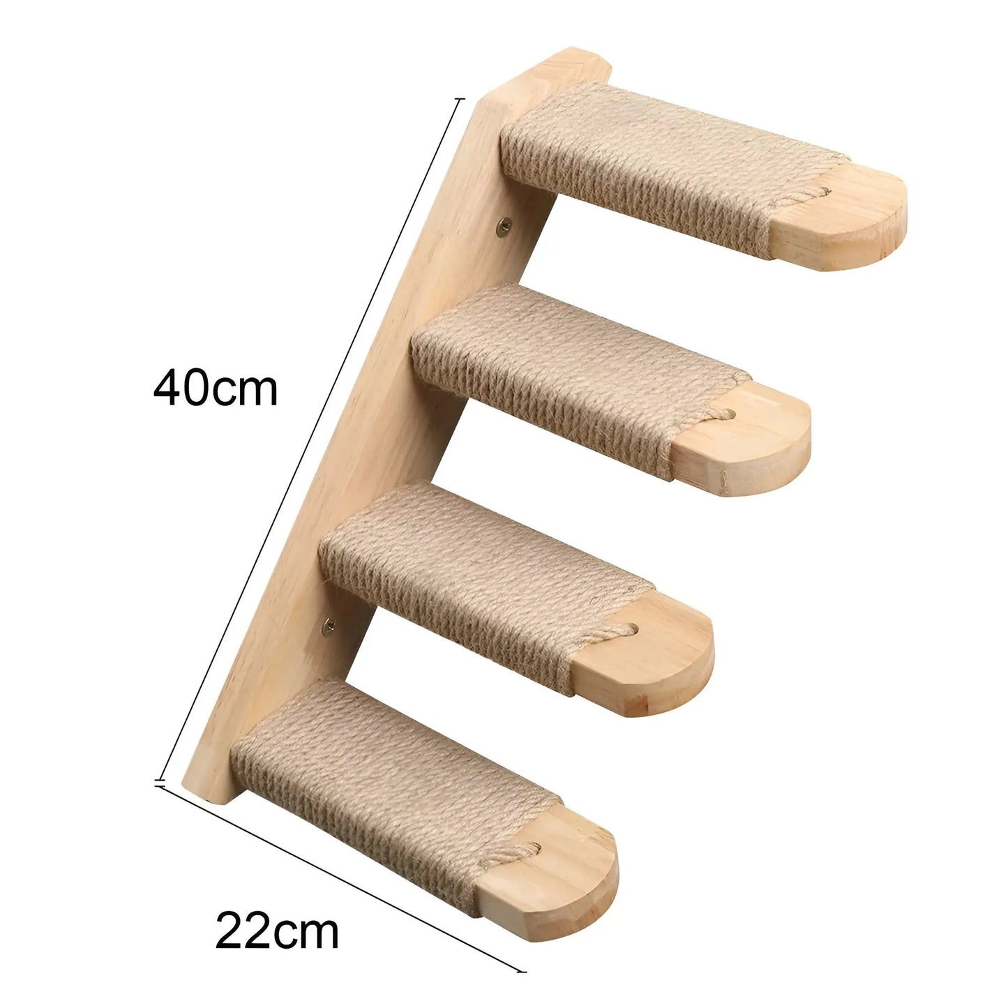 Cat Tower Shelf with Scratch Post