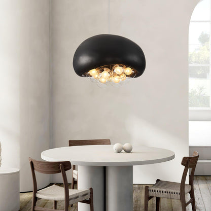 Spherical Glass Pendant Light Fixture - Luxicro