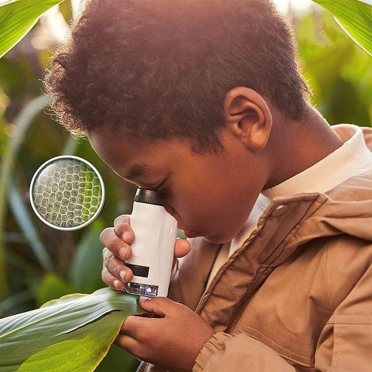 Kids Beginner Microscope with Variable Focus - Luxicro