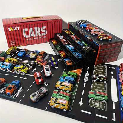 Exciting Childrens Racing Car Track Toy