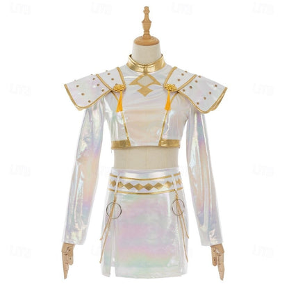 Shiny Sequin Kpop Inspired Costume Dress - Luxicro