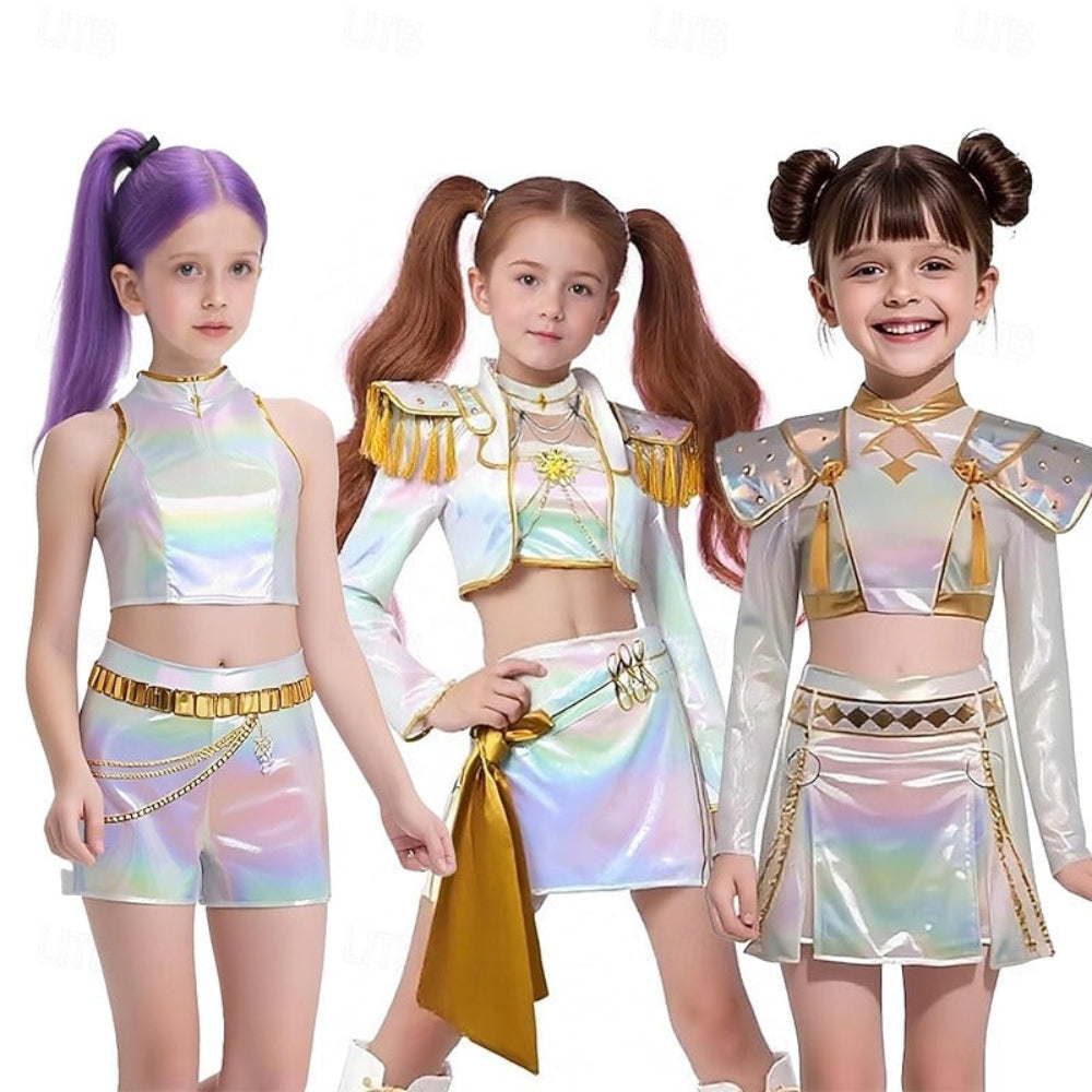 Shiny Sequin Kpop Inspired Costume Dress
