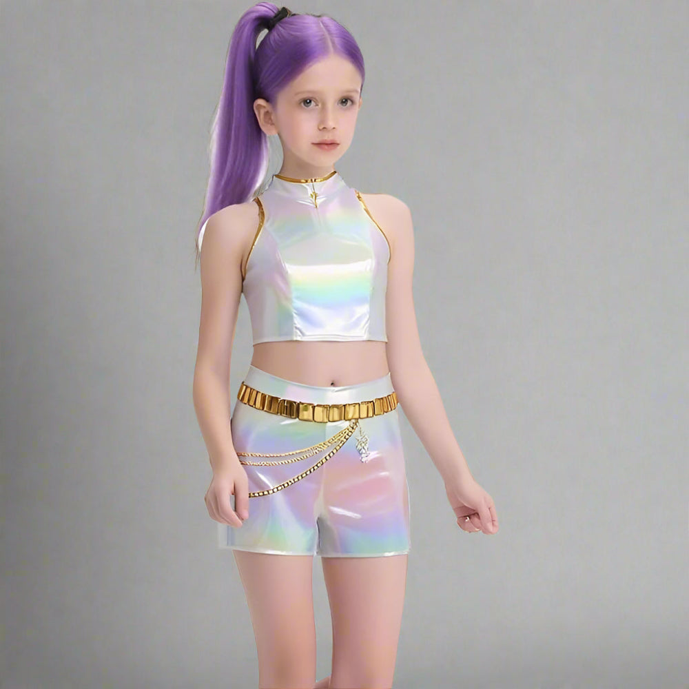 Shiny Sequin Kpop Inspired Costume Dress