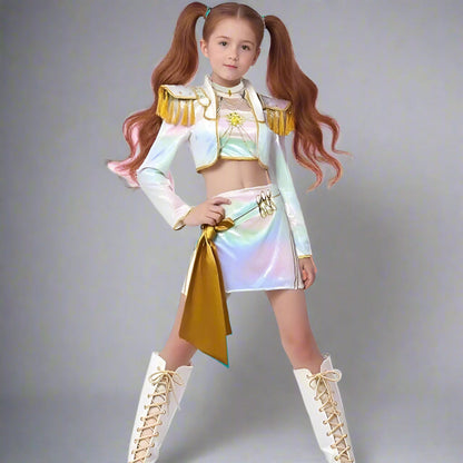 Shiny Sequin Kpop Inspired Costume Dress